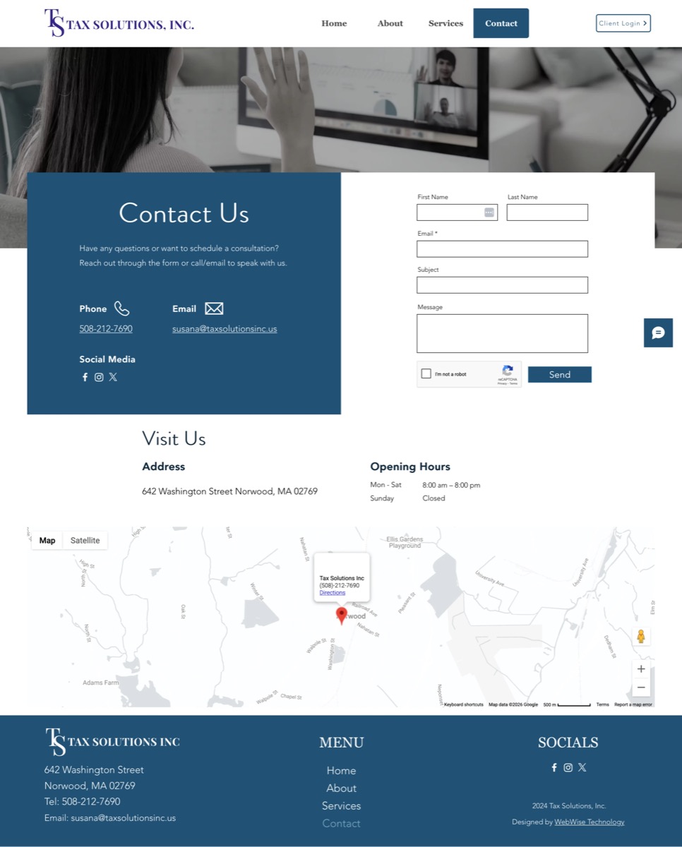 Tax Solutions Inc screenshot (4 of 4)